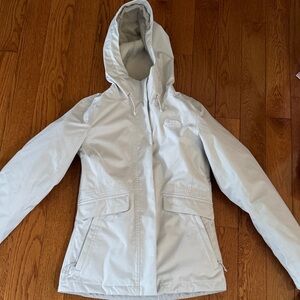 The North Face Light Gray Women's Hooded Jacket